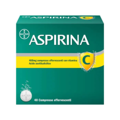 Aspirina C  400 + 240 mg 40 Compresse Effervescenti