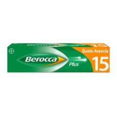 berocca plus 15 compresse effervescenti gusto arancia