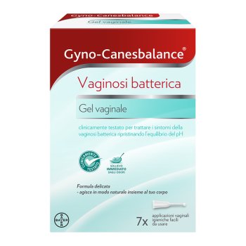 gyno-canesten balance gel vaginale 7 flaconcini applicatori monouso