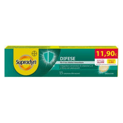 supradyn difese adulti 15 compresse effervescenti - promo