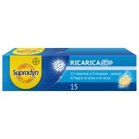 Supradyn Ricarica 50+ Anni Integratore Di Vitamine E Minerali Con Polifenoli 15 Compresse Effervescenti