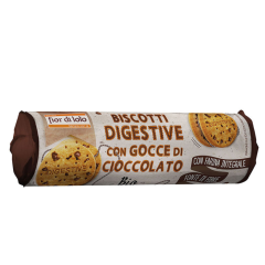 fior di loto biscotti digestive con gocce di cioccolato 250g