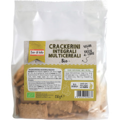 fior di loto crackerini multicereali integrali 250g