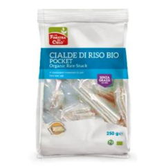 la finestra sul cielo - cialde riso senza sale monoporzioni 250g bio