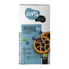 zero % lattosio crostatelle ai mirtilli 144g