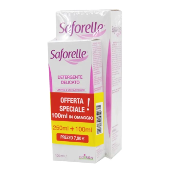 saforelle detergente intimo delicato 250ml + 100ml omaggio - boiron
