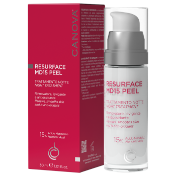 canova resurface md 15 peel trattamento notte 30ml