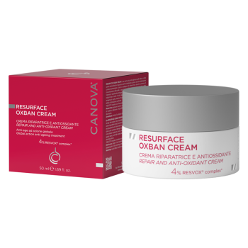 canova resurface oxban cream - crema viso riparatrice antiossidante 50ml