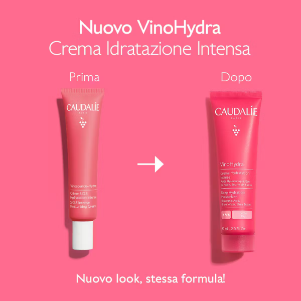 Caudalie - VinoHydra Crema Idratazione Intensa Pelli Secche E Sensibili 60ml