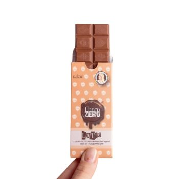 choco zero - tavoletta cioccolato al latte 25g