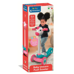 clementoni gioco baby monopattino unicorno