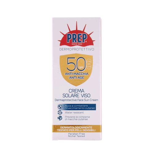 Prep Solare Crema Dermoprotettiva Viso Spf 50 Eco 50ml