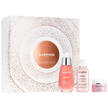 darphin cofanetto intral soothing harmony set - tonico micellare quotidiano + siero inner youth rescue + crema lenitiva