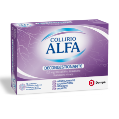 collirio alfa decongestionante 10 contenitori monodose 0,3ml