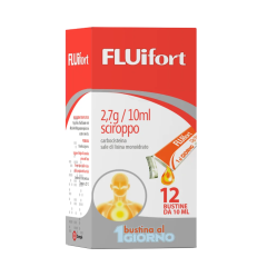 fluifort sciroppo 12 bustine 2,7g/10ml