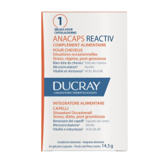 Ducray Anacaps Reactiv Caduta Capelli Occasionale 30 Capsule