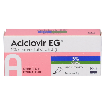 aciclovir 5% crema 3g - eg 