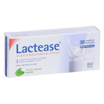 lactease 4500 fcc menta 30 compresse