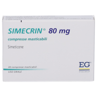 Simecrin 80mg 30 Compresse Masticabili 