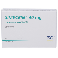 Simecrin 40mg 50 Compresse Masticabili