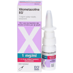 xilometazolina spray nasale 10ml/10mg - eg 