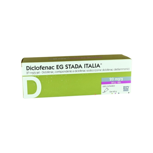 Diclofenac 2% Gel 60g - Eg Spa