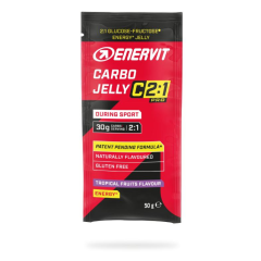 enervit carbo jelly c 2:1 pro - gelatina energetica gusto tropical fruits 50g