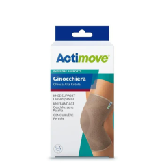 actimove everyday support - ginocchiera elastica chiusa alla rotula misura xl