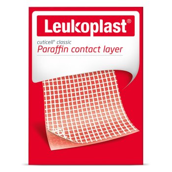 leukoplast cuticell classic garza in cotone 10 x 10cm 5 pezzi