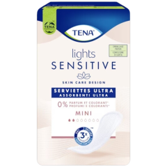 tena lights sensitive mini - assorbenti ultra per perdite urinarie 20 pezzi