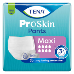 tena proskin pants maxi xl - mutandine assorbenti per incontinenza 10 pezzi