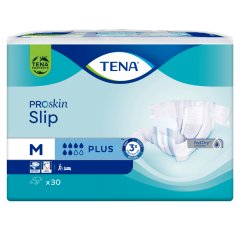 tena proskin slip plus m - pannolone a mutandina per incontinenza 30 pezzi	