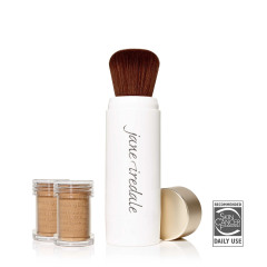 jane iredale amazing base loose mineral powder refillable brush spf 20 colore caramel