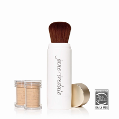 jane iredale amazing base loose mineral powder refillable brush spf 20 colore honey bronze