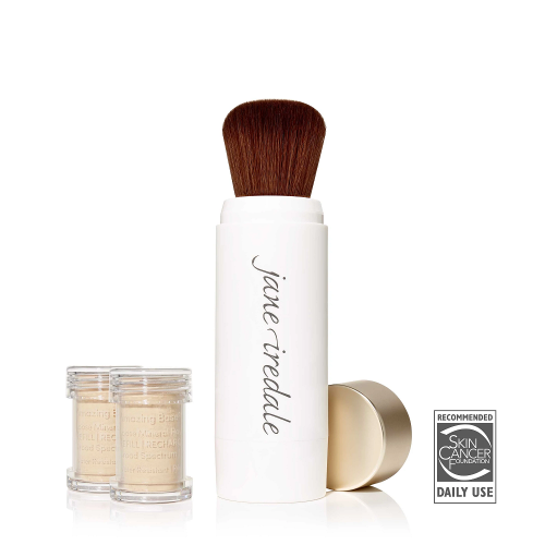 Jane Iredale Amazing Base Loose Mineral Powder Refillable Brush Spf 20 Colore Light Beige