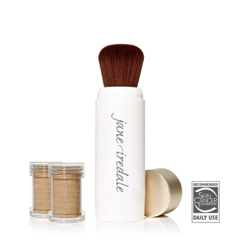 jane iredale amazing base loose mineral powder refillable brush spf 20 colore riviera