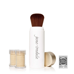 jane iredale amazing base loose mineral powder refillable brush spf 20 colore warm silk