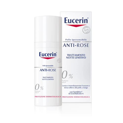 Eucerin Anti-Rose Trattamento Lenitivo Viso Notte 50ml 