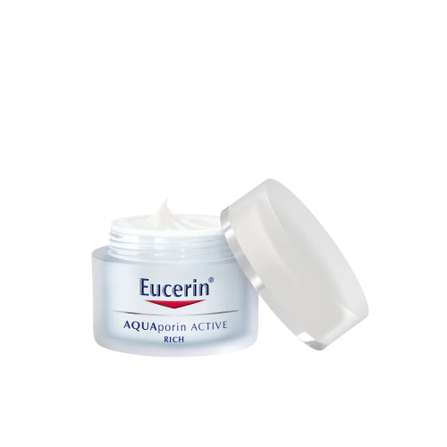 Eucerin Aquaporin Active Crema Viso Ricca Pelli Secche 50ml