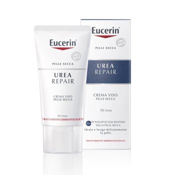 eucerin urearepair crema viso levigante 5% urea 50ml promo