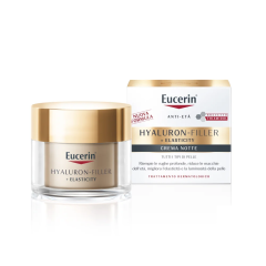 eucerin hyaluron-filler + elasticity crema notte anti-età tutti i tipi di pelle 50ml