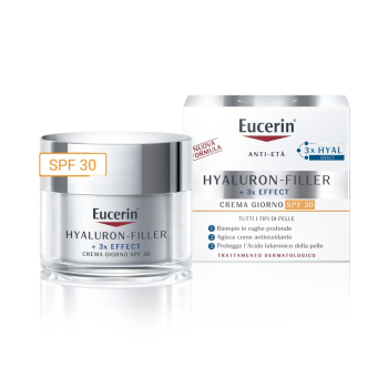 eucerin hyaluron-filler + 3x effect crema giorno spf30 anti-età tutti i tipi di pelle 50ml