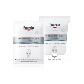 eucerin hyaluron-filler + 3x effect maschera viso anti-age idratazione immediata 1 pezzo
