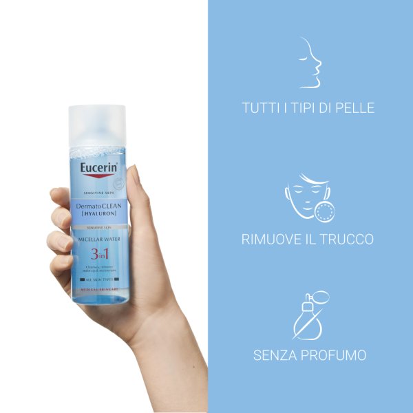 Eucerin Dermatoclean Hyaluron Acqua Micellare 3 In 1 200ml