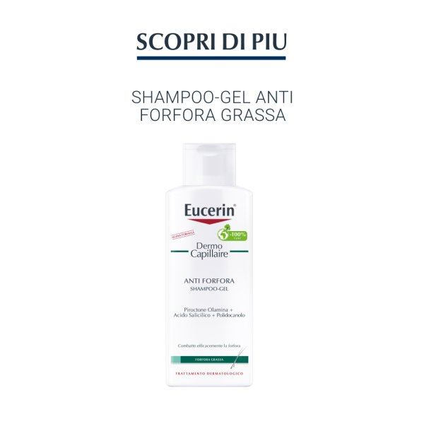 Eucerin Dermo Capillaire Shampoo Crema Anti-Forfora Secca 250ml
