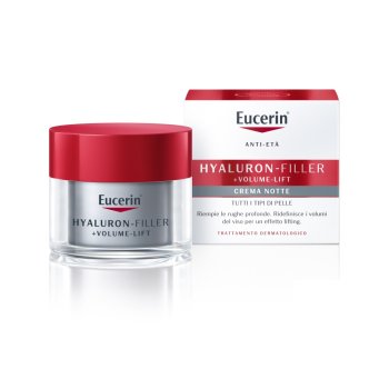 eucerin hyaluron-filler + volume-lift crema notte tutti i tipi di pelle 50ml