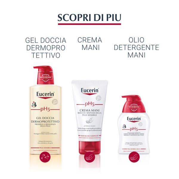 Eucerin pH5 Soft Cream Riduce I Sintomi Della Pelle Sensibile 450ml