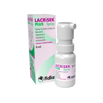 lacrisek plus spray oculare lubrificante senza conservanti 8ml