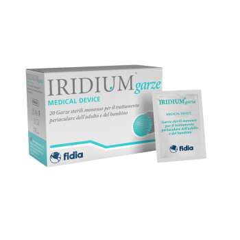 iridium garze sterili oculari 20 pezzi