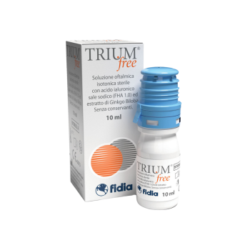 trium free collirio lubrificante senza conservanti 10ml